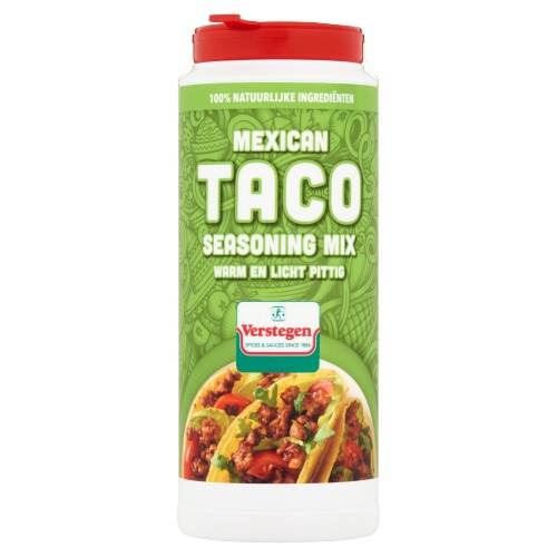 Verstegen Mexican taco seasoning mix 180 g jar (180g)