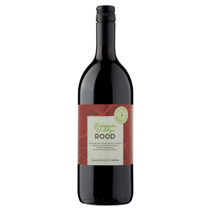 Huiswijn La Mancha Rood biologisch (Fles, 1L)
