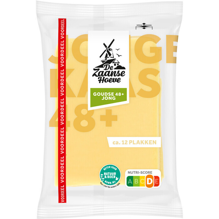 De Zaanse Hoeve Jong 48+ plakken (400g)