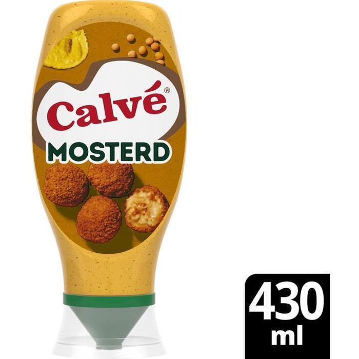 Calvé Knijpfles Mosterd Saus 430 ml (Fles, 43cl)