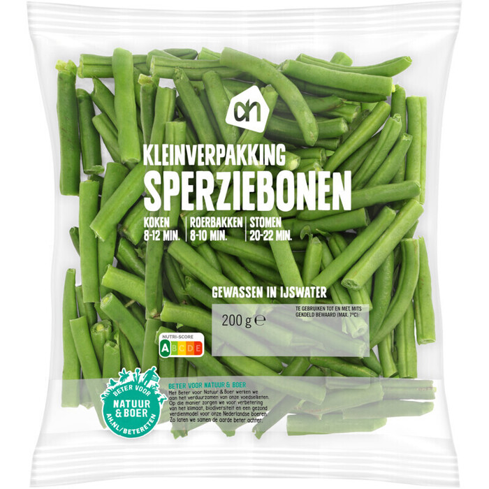 Gebroken Sperziebonen (zak, 200g)
