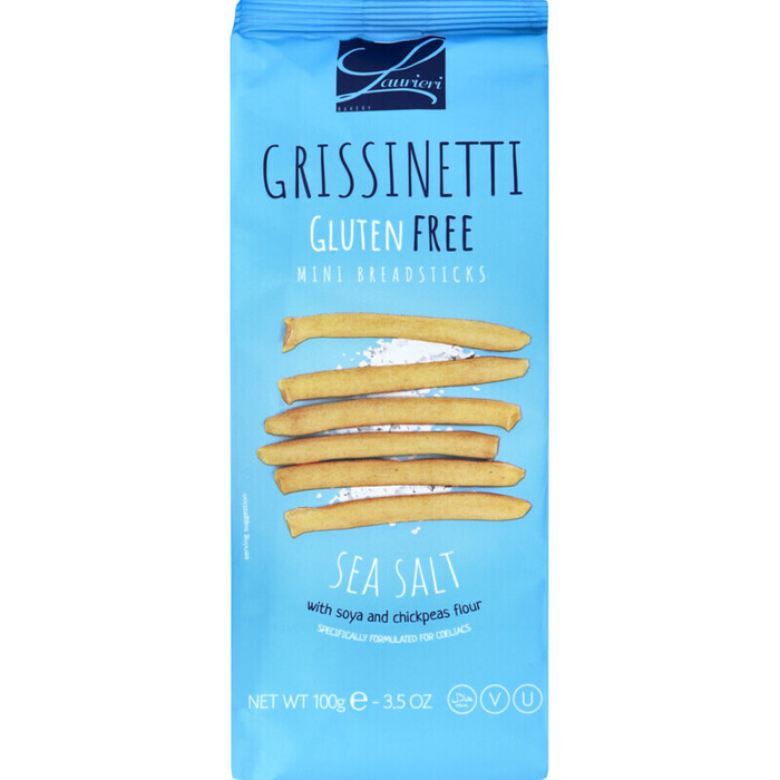 Laurieri Grissinetti zeezout glutenvrij (100g)
