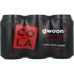 G'WOON COLA ZERO 6-X 330ML (1.98L)