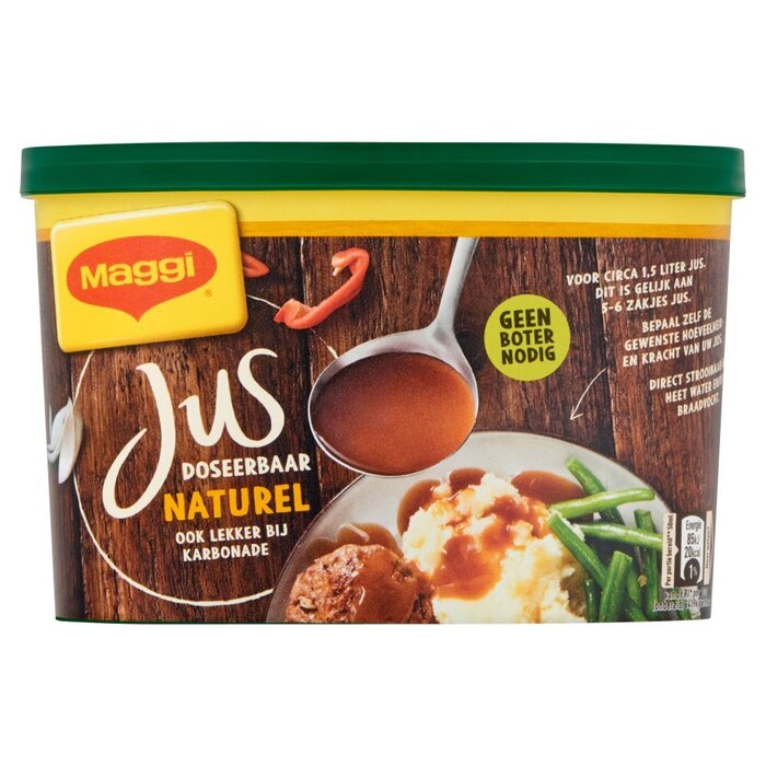 Jus, Doseerjus Naturel (bakje 180g) (Kuipje, 180g)