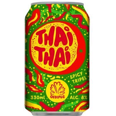 Oedipus Thai Thai Spicy Tripel Bier Blik 330ml (33cl)
