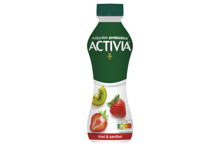 Drinkyoghurt Aardbei en Kiwi 310 g (fles, 310g)