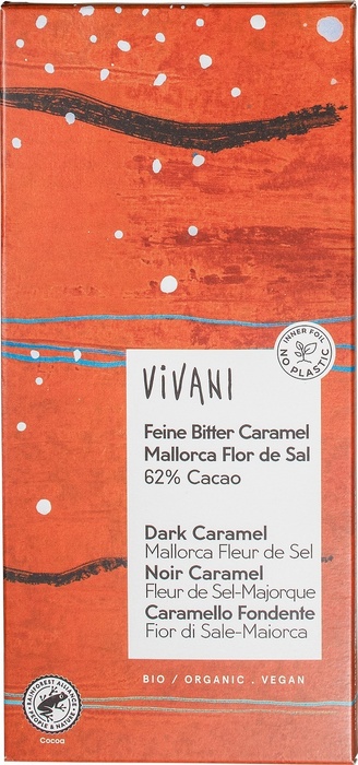 Dark Caramel 62% cacao (80g)