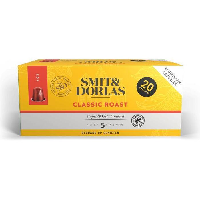Smit & Dorlas Classic Roast Cups 20 stuks (20 × 5.3g)