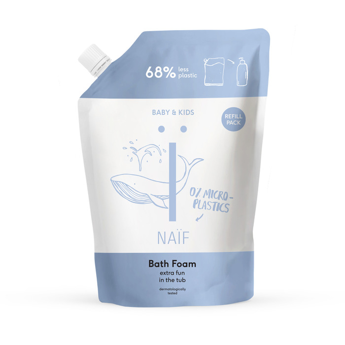 Naïf Baby & kids bath foam refill (0.5L)