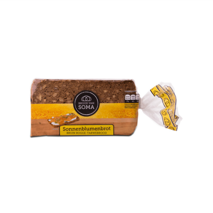 Roggebrood sonneblumenbrot (Zak, 400g)