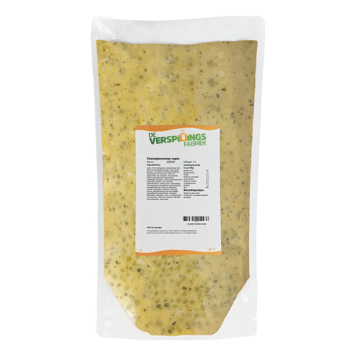 Champignonsoep vegan (2L)