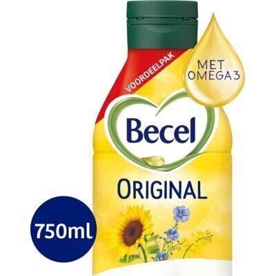 Becel Original voor koken en bakken (Fles, 0.75L)