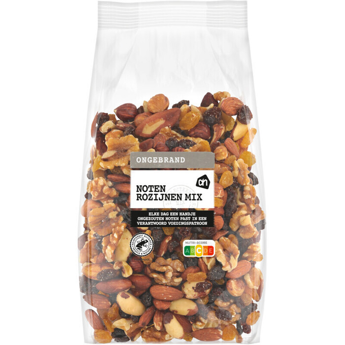 AH Notenrozijnen mix ongebrand (400g)