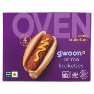 g'woon Oven Kroketten 4 Stuks 320 g