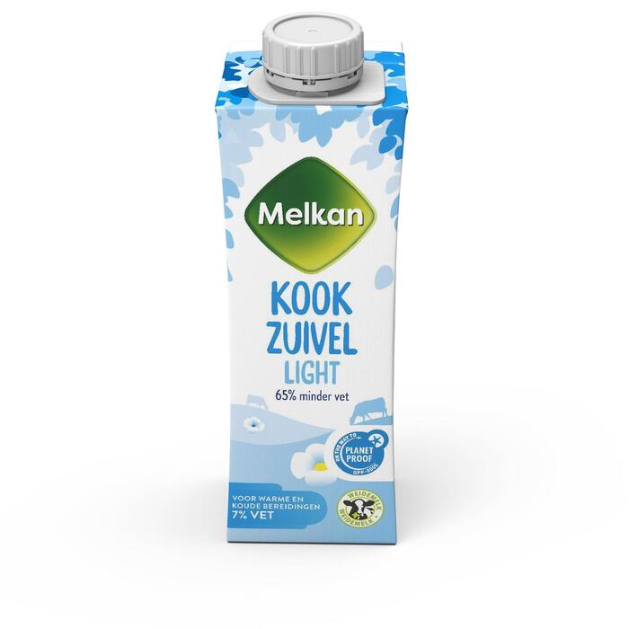 Melkan kookroom 7% 250ml (Pak, 250ml)