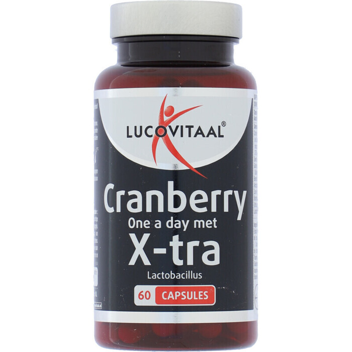 Lucovitaal Cranberry met x-tra lactobacillus (60 × 0.62g)