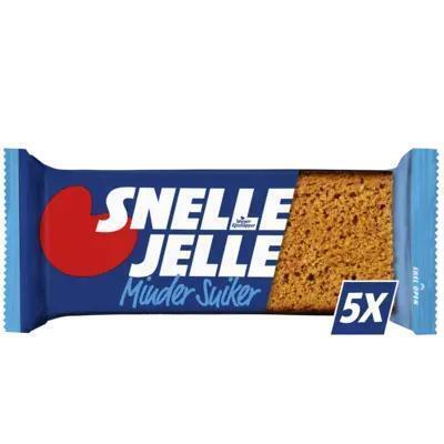 Snelle Jelle Minder suiker 5-pack (Pak, 250g)