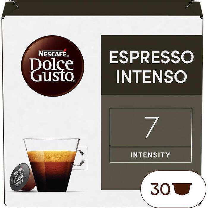 Nescafé Dolce Gusto Espresso Intenso 30 x 7 g (doos, 30 × 7g)