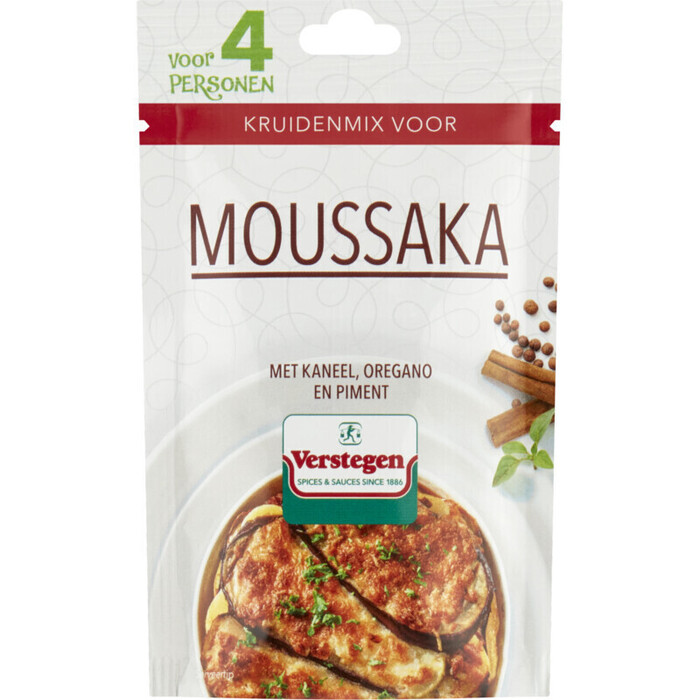 Verstegen Kruidenmix voor Moussaka 20 g (20g)
