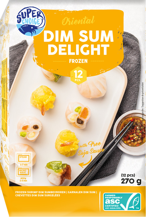 Super choice Dim sum delight (12 × 22.5g)