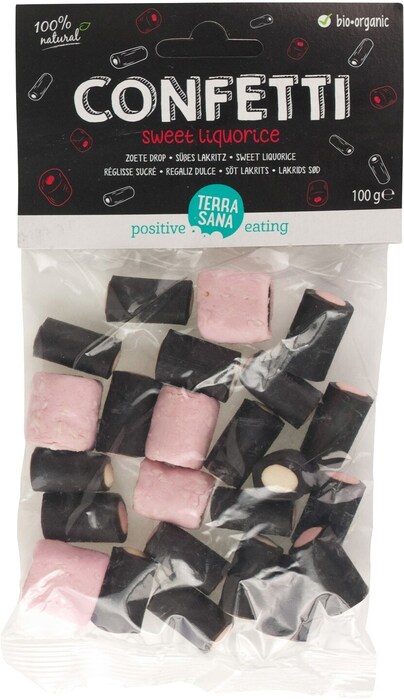 Confetti - Zoete drop TerraSana 100g (100g)