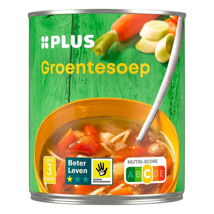 Groentesoep (Blik, 0.8L)