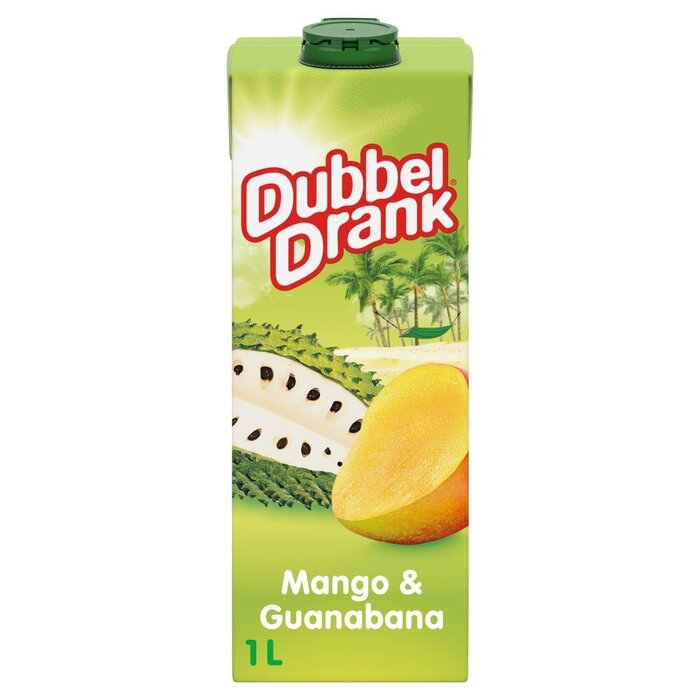DubbelDrank Mango & Guanabana 1 L (Pak, 1L)