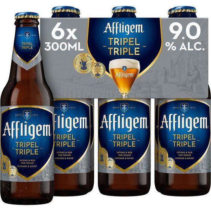 Affligem Tripel Bier Fles 6 x 300ML (6 × 30cl)