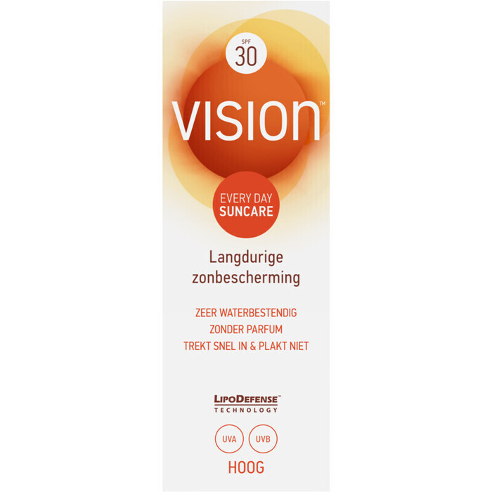 Vision Zonnebrand tube SPF 30 (180ml)