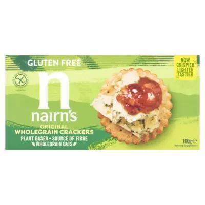 Nairn's Volkoren crackers glutenvrij (160g)