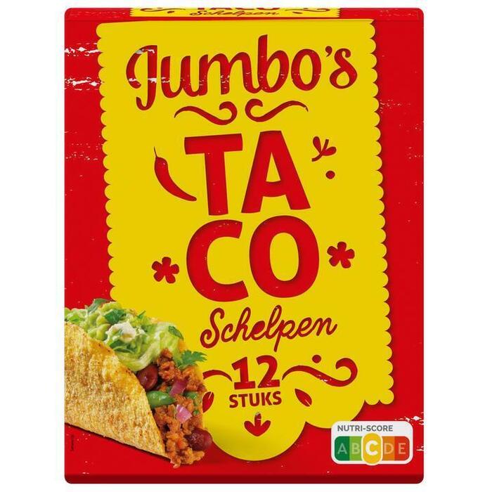 Jumbo Taco Schelpen 12 Stuks (135g)