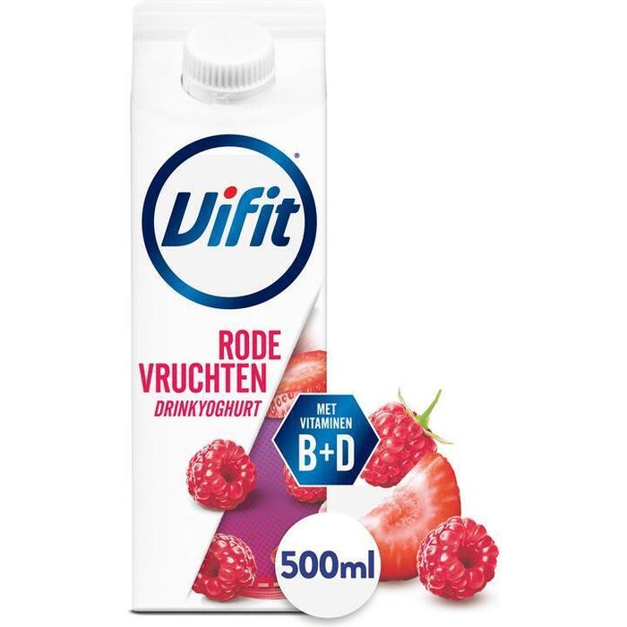 Drink rode vruchten (Pak, 0.5L)