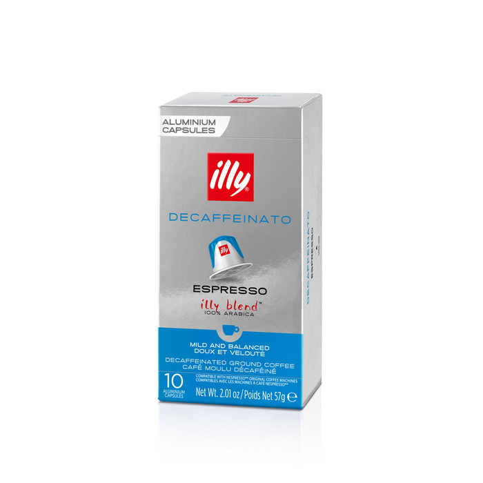 ILLY KOFFIE CAPSULES ESPRESSO DECAFFEINATO 57G 10P BOX (10 × 5.7g)