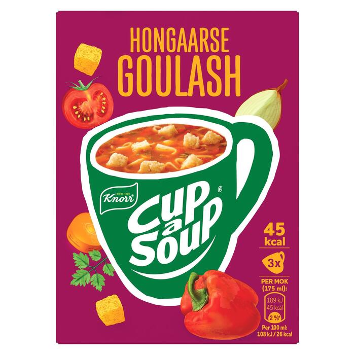 Unox Cup-a-soup Hongaarse goulash (Doos, 42g)