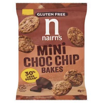 Nairn's Mini choc chip bakes glutenvrij (45g)