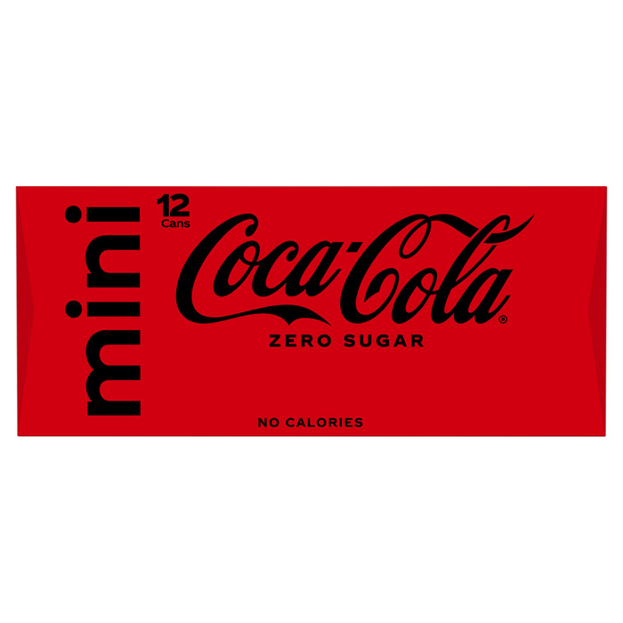 Coca-Cola Zero Sugar Mini 12 x 150 ml (12 × 150ml)