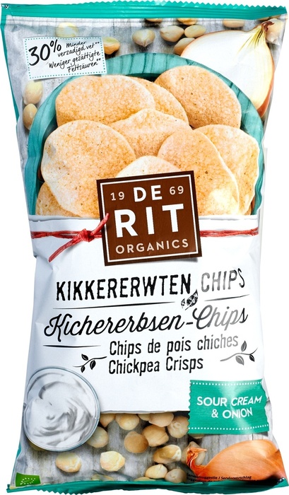 Kikkererwtenchips sour cream-onion (75g)