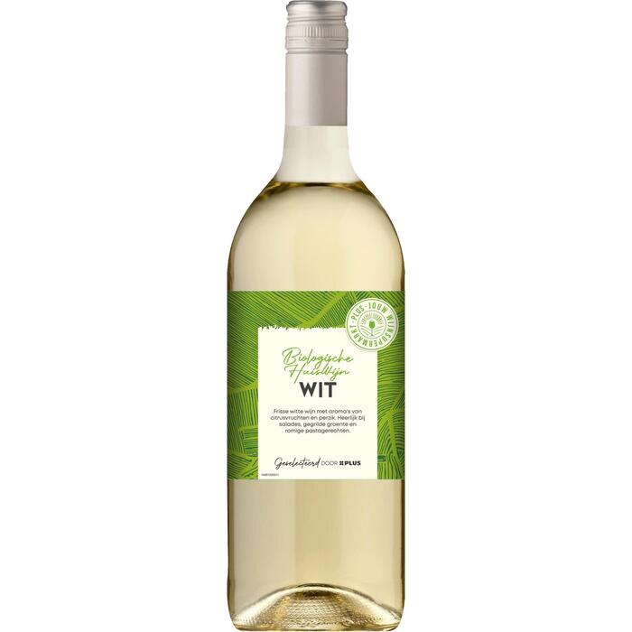 Huiswijn La Mancha wit Biologisch (Fles, 1L)