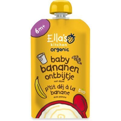Baby bananen ontbijtje (flacon, 100g)