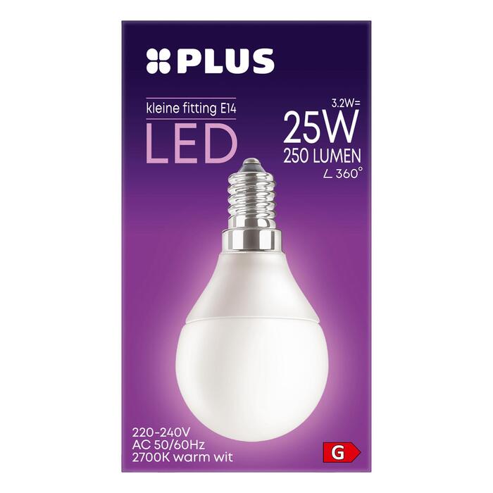 LED 25W Kogel E14 kleine fitting mat