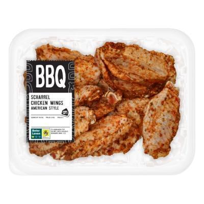 AH BBQ scharrel chickenwings American style (450g)