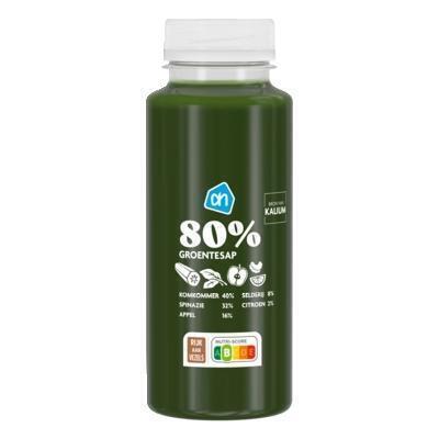 AH 80% Groentesap komkommer spinazie (250ml)
