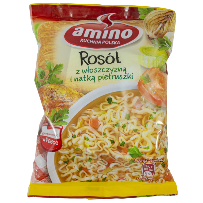 Amino rosot / kippensoep nudels (59g)