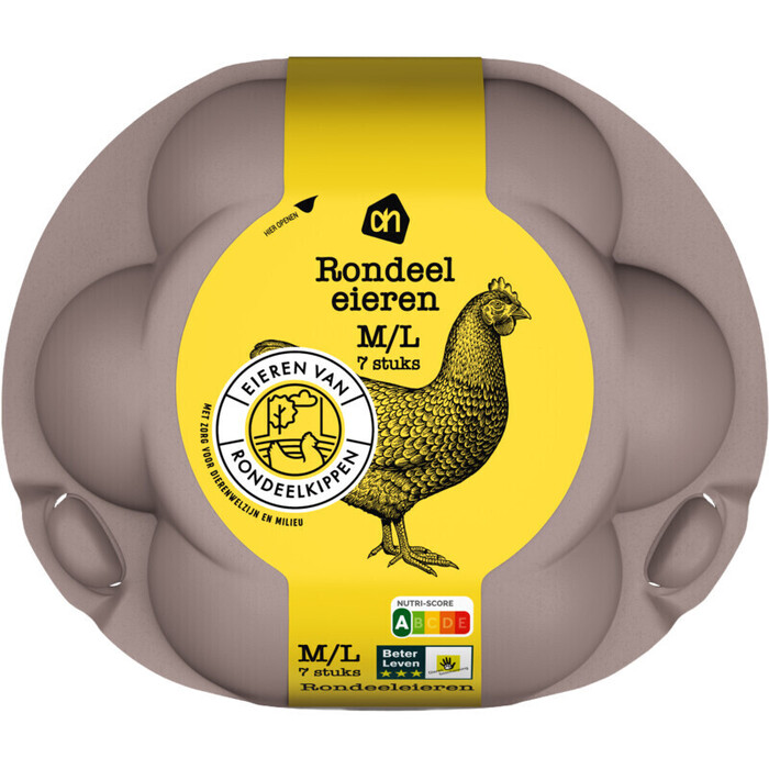 Verse rondeeleieren (7 stuks) (7 st.)