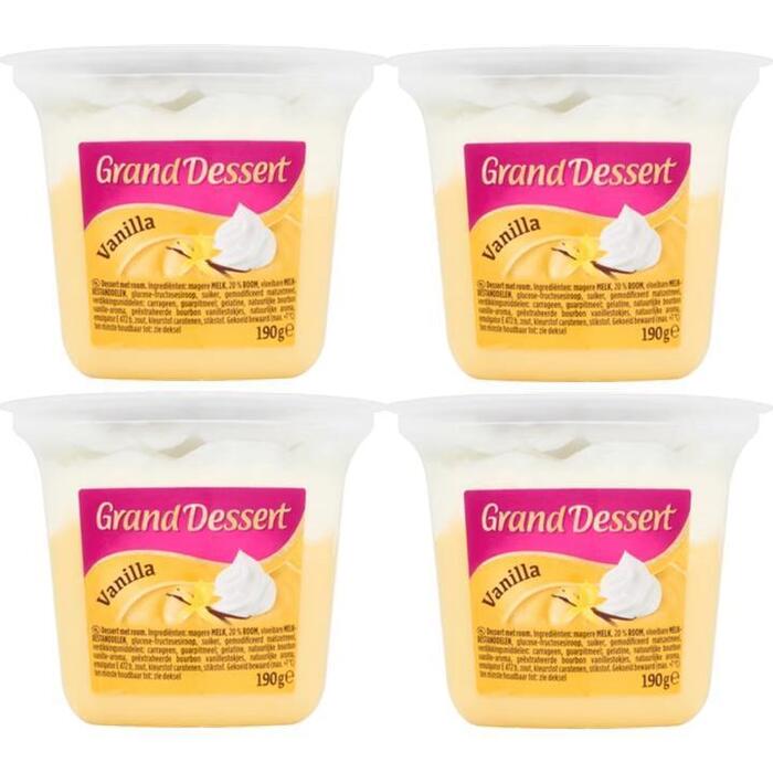 Ehrmann Grand Dessert Vanilla 4 x 190g