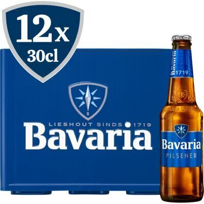 Bavaria fles 12 x 30 cl (Fles, 12 × 30cl)