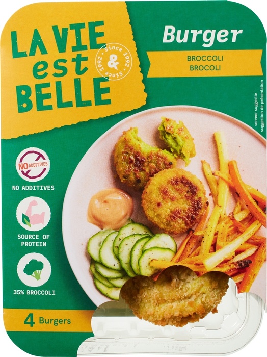 Mini broccoliburgers (180g)
