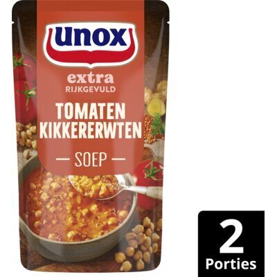 Unox Soep In Zak Kikkererwten Tomaten 570ml (0.57L)