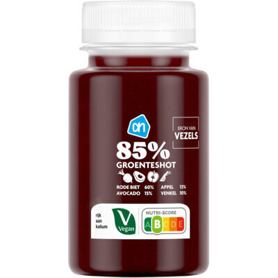 AH 85% Groenteshot rode biet avocado (125ml)