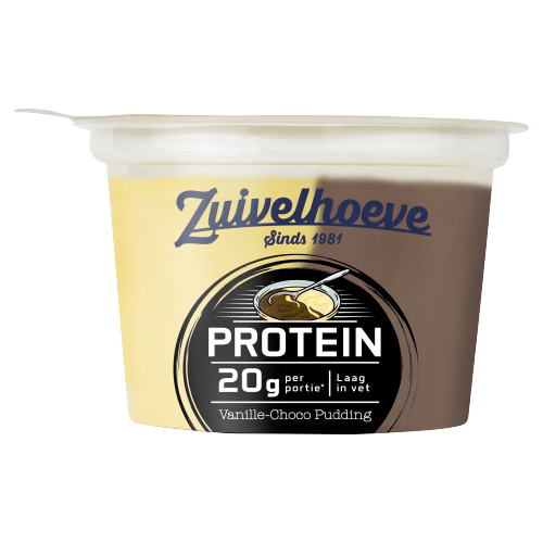 Zuivelhoeve Proteine Pudding Vanille Choco 200 g (200g)